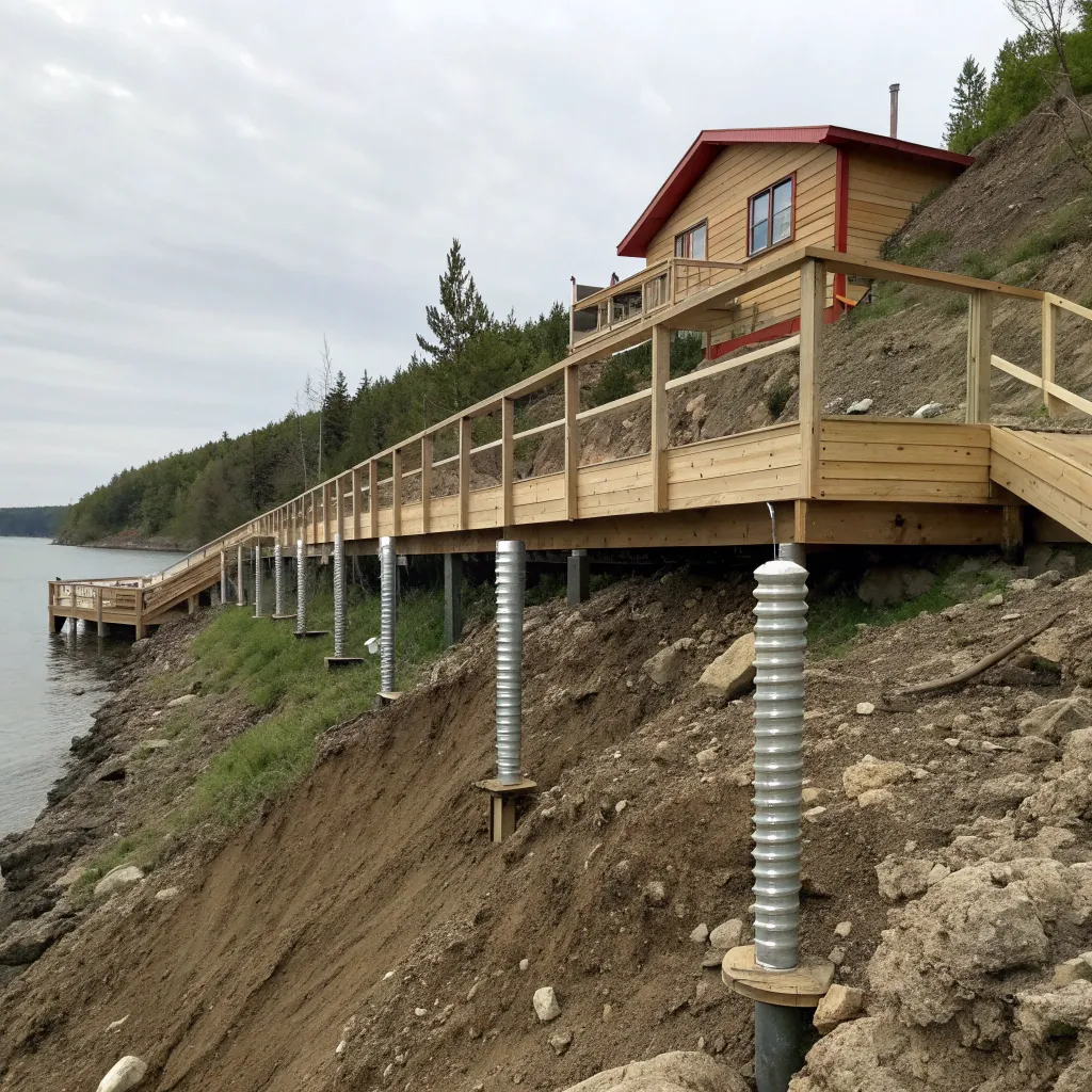 ground_screws_Decks, Patios & Boardwalks